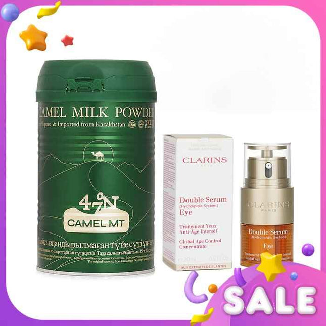 Camel Mt Camel Milk Powder + Clarins Double Serum Eye - 2pcs