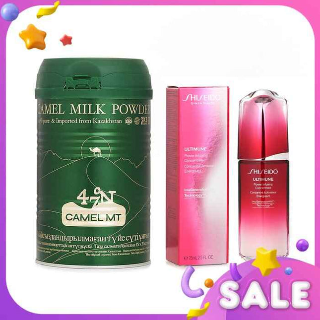 Camel Mt Camel Milk Powder + Shiseido Ultimune Power Infusing Concentrate - 2pcs