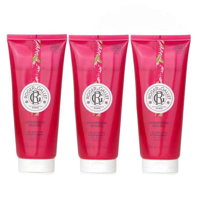 【super Saver Pack】gingembre Rouge Wellbeing Shower Gel X3 - 200ml/6.7oz x3