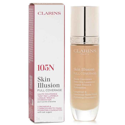 Skin Illusion Full Coverage Foundation - # 105n - 30ml