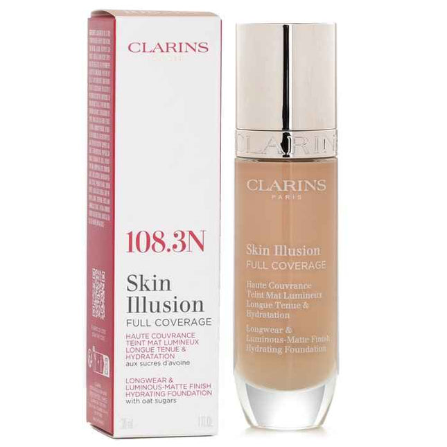 Skin Illusion Full Coverage Foundation - # 108.3n - 30ml