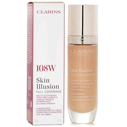 Skin Illusion Full Coverage Foundation - # 108w - 30ml