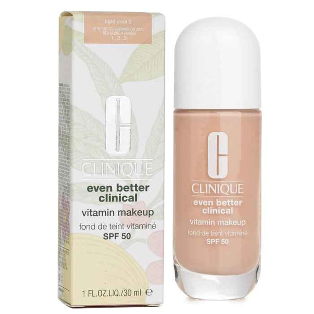 Even Better Clinical Vitamin Makeup Foundation Spf 50 - # 2 Light Cool - 30ml