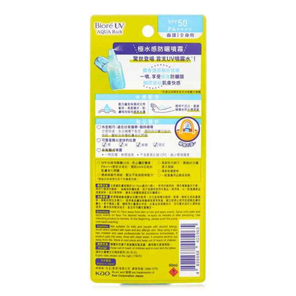 Uv Aqua Protect Mist - 60ml