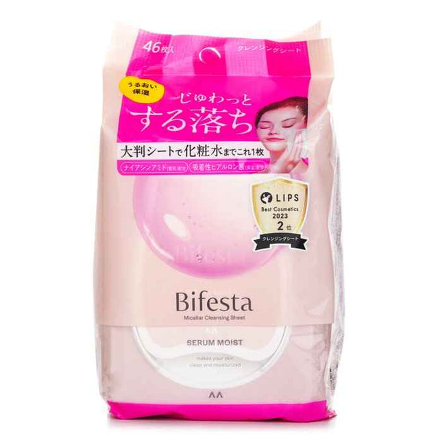 Bifesta Micellar Cleansing Sheet - Moist - 46sheets