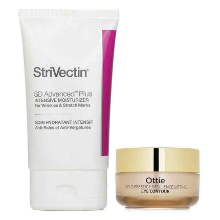 Strivectin Sd Advanced Plus Intensive Moisturizer For Winkles & Stretch Marks 118ml X Ottie Gold Prestige Resilience Lifting Eye Contour 30ml -