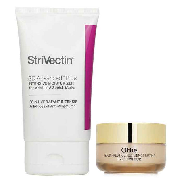 Strivectin Sd Advanced Plus Intensive Moisturizer For Winkles & Stretch Marks 118ml X Ottie Gold Prestige Resilience Lifting Eye Contour 30ml -