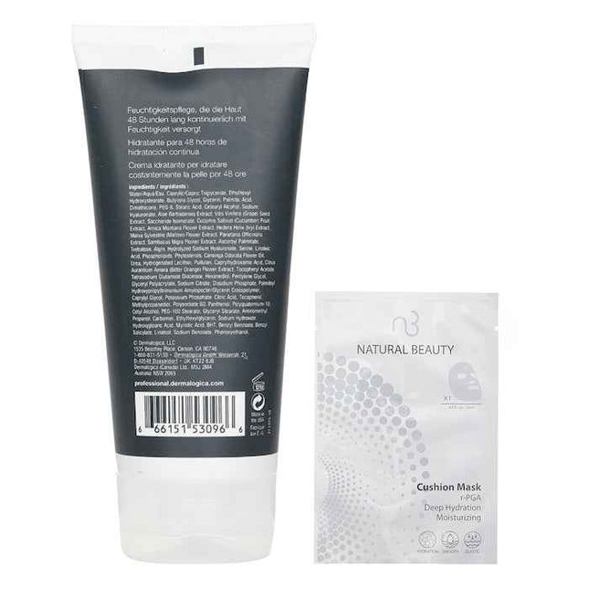 Dermalogica Skin Smoothing Cream Pro (salon Size) 177ml X Natural Beauty R-pga Deep Hydration Moisturizing Cushion Mask (exp Date: 01/2026) 6x 20ml