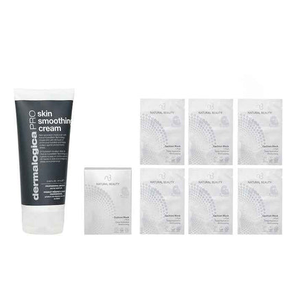 Dermalogica Skin Smoothing Cream Pro (salon Size) 177ml X Natural Beauty R-pga Deep Hydration Moisturizing Cushion Mask (exp Date: 01/2026) 6x 20ml