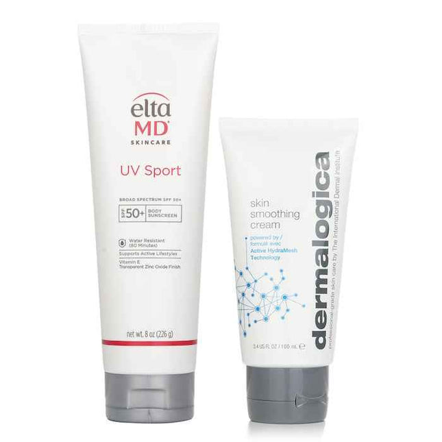 Dermalogica Skin Smoothing Cream 100ml X Eltamd Uv Sport Broad Spectrum Spf 50 226g - 2pcs
