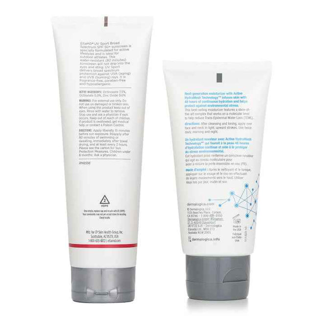 Dermalogica Skin Smoothing Cream 100ml X Eltamd Uv Sport Broad Spectrum Spf 50 226g - 2pcs