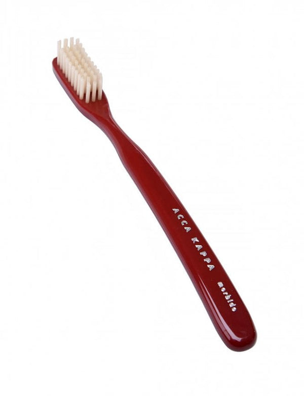 Acca Kappa Soft Badger Pure Bristle Toothbrush - Model 574 | Gentle & Effective Oral Care