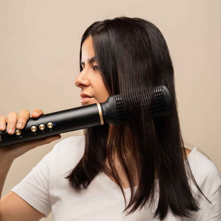 Ionic Multifunctional Air Dryer and Styler Brush with Coanda Technology and 7 Accessories Wavify InnovaGoods